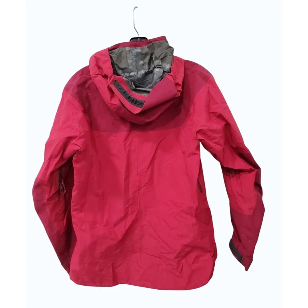 Arc'teryx Beta AR Jacket Womens Small Red Gore-Tex Pro Shell Hooded - Picture 3 of 5